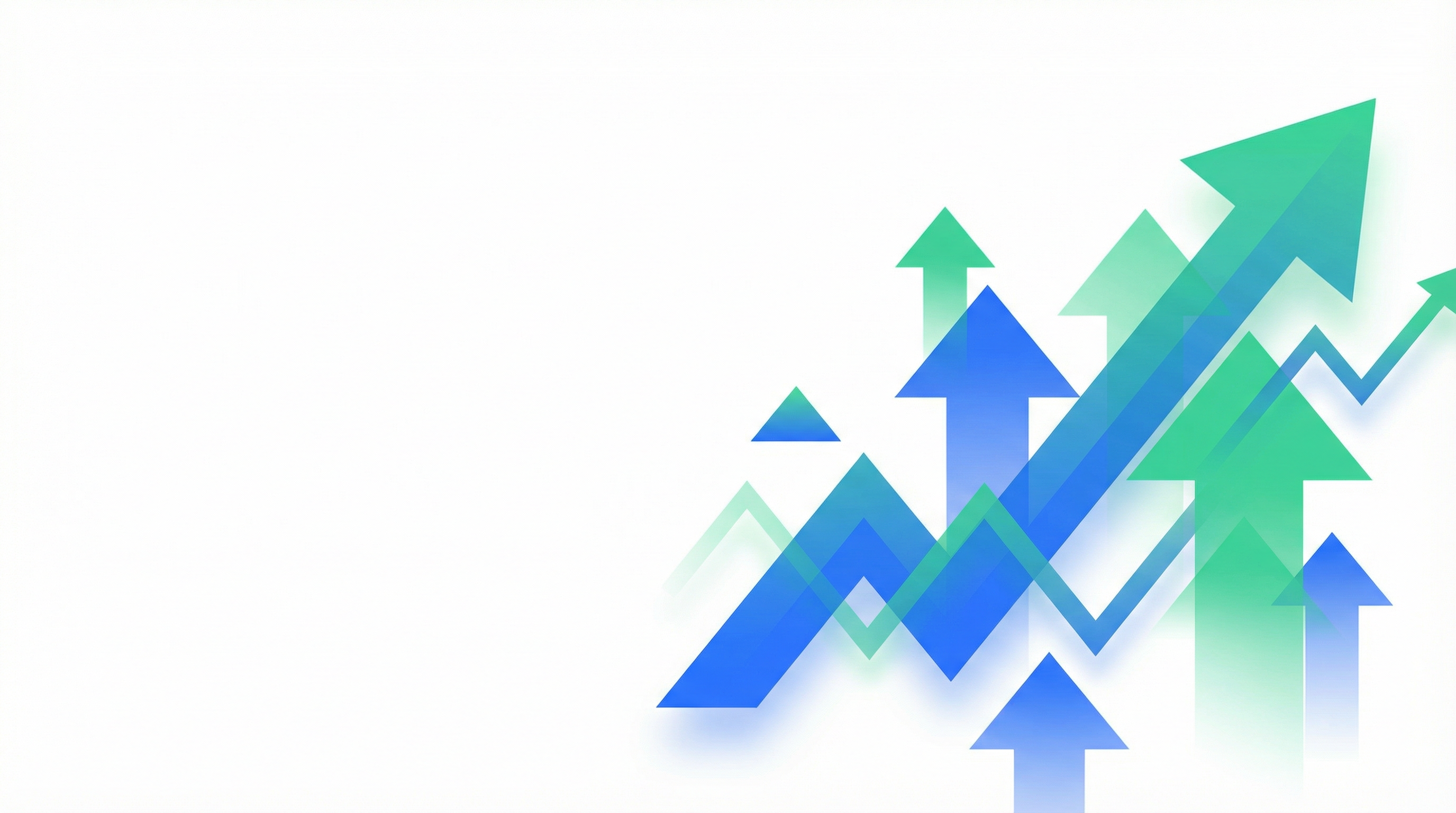 Gráfico de crescimento financeiro